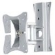 Support mural pour écrans LCD VESA 75/100, orientable et inclinable
